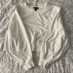 FOREVER 21 white sweater